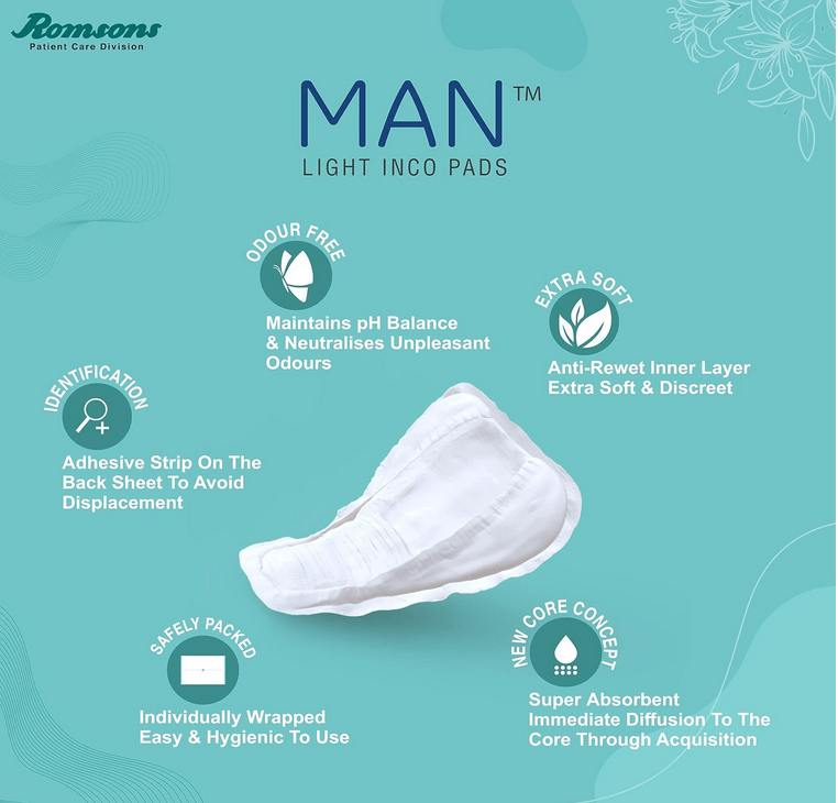 Serviettes Hygiéniques Incontinence Masculines - Dignity Man – Image 4