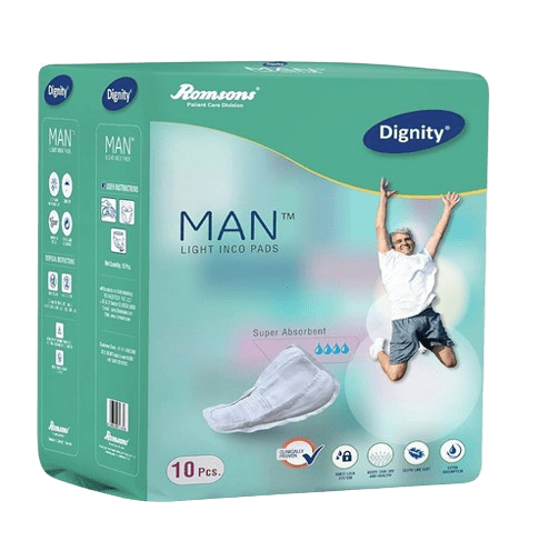 Serviettes Hygiéniques Incontinence Masculines - Dignity Man – Image 3