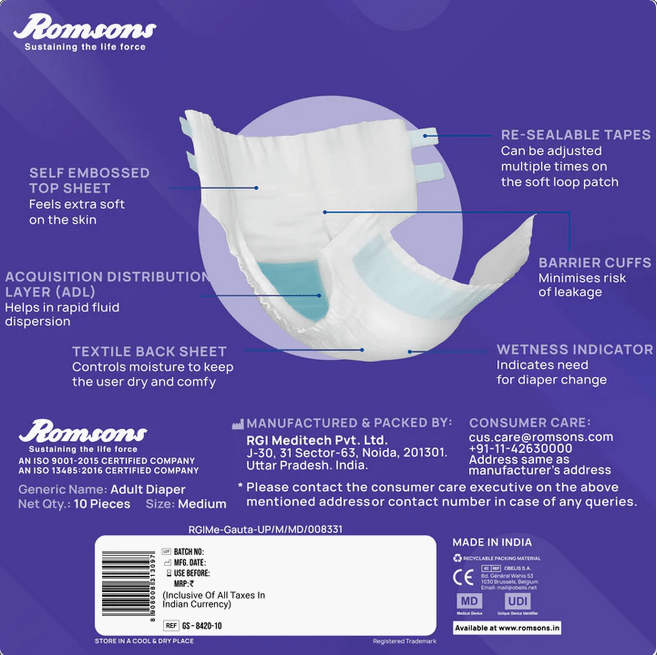 Couche Adulte - Dignity Overnight – Image 3