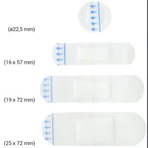 Pansements imperméables transparents AquaBloc antibactériens