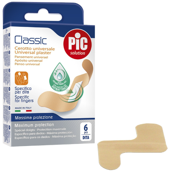 Pansements traditionnels Classic avec compresse antibactérienne