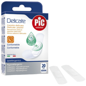 Pansements traditionnels Delicate antibactériens pour peaux sensibles